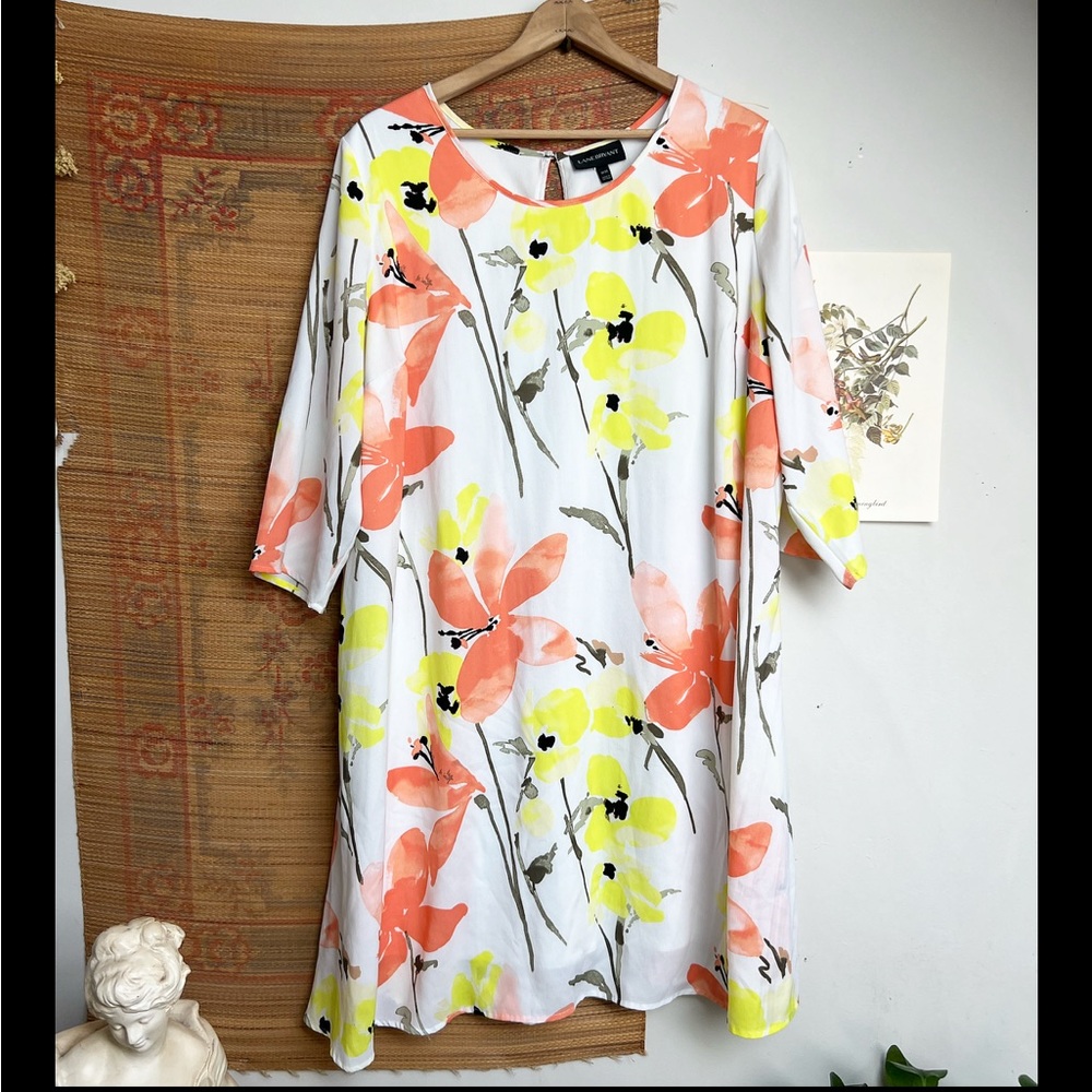 Lane Bryant • Spring Floral Retro Style Dress